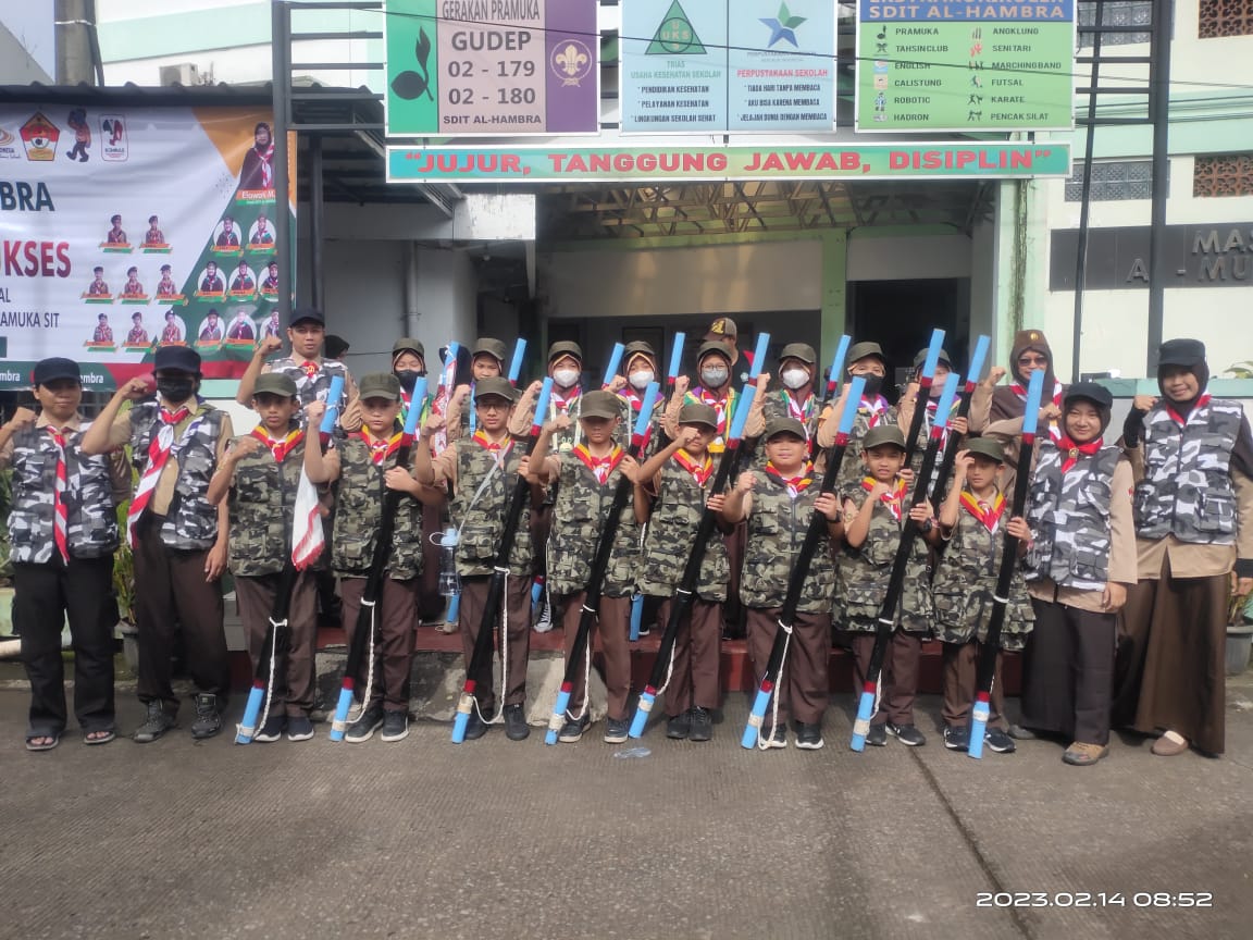 Pramuka Pasukan Kemnas SDIT Al-Hambra