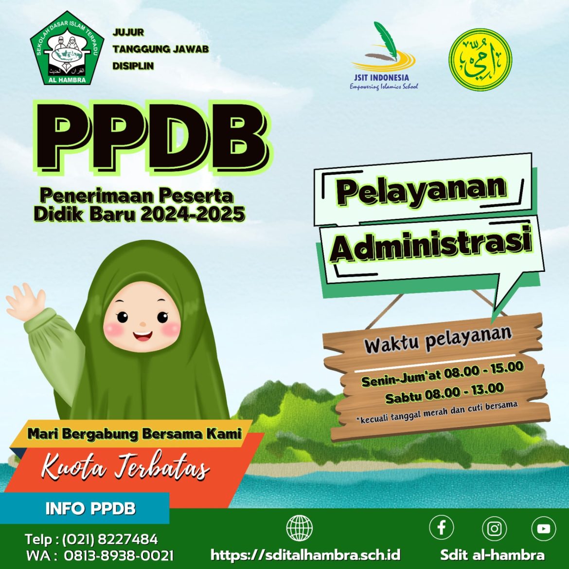 Pendaftaran SDIT Al-Hambra 2024