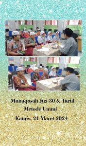 Munaqosyah Tartil dan Tahfidz Juz 30 Metode UMMI SDIT Al-Hambra